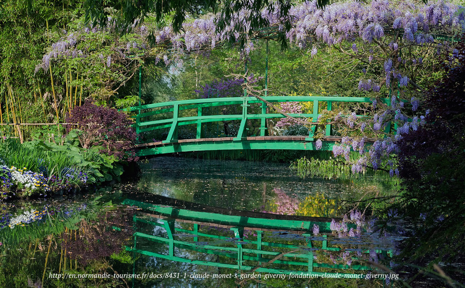 باغ کلود مونه، نقاش مشهور -در فرانسه